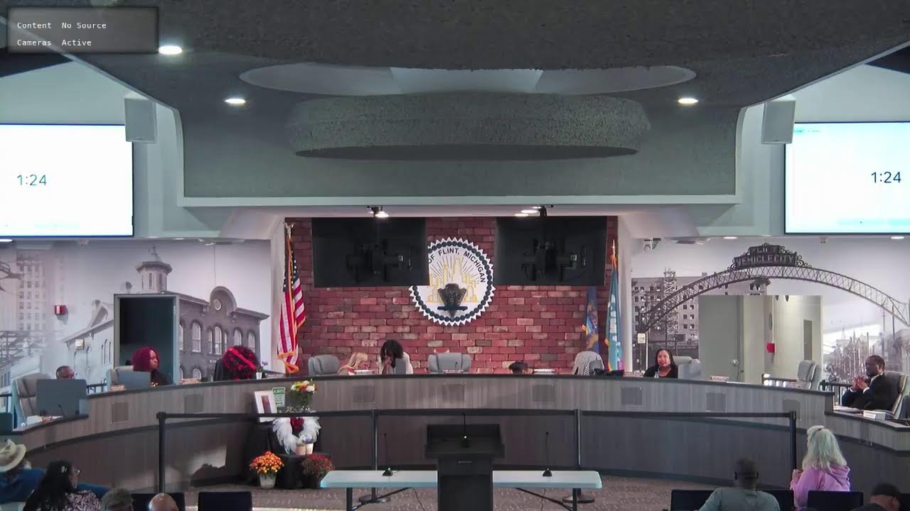 Official Flint City Council Live Stream 10/09/2024