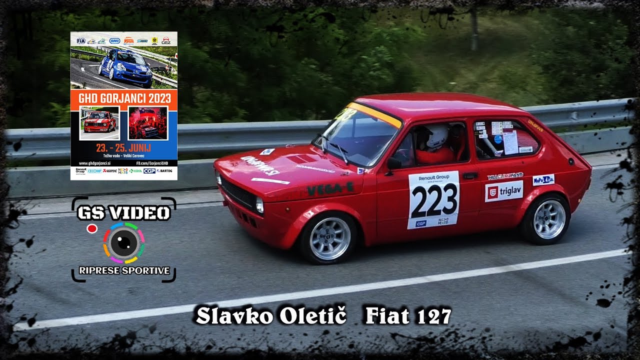 GHD Gorjanci 2023 | Slavko Oletič | Fiat 127 - YouTube