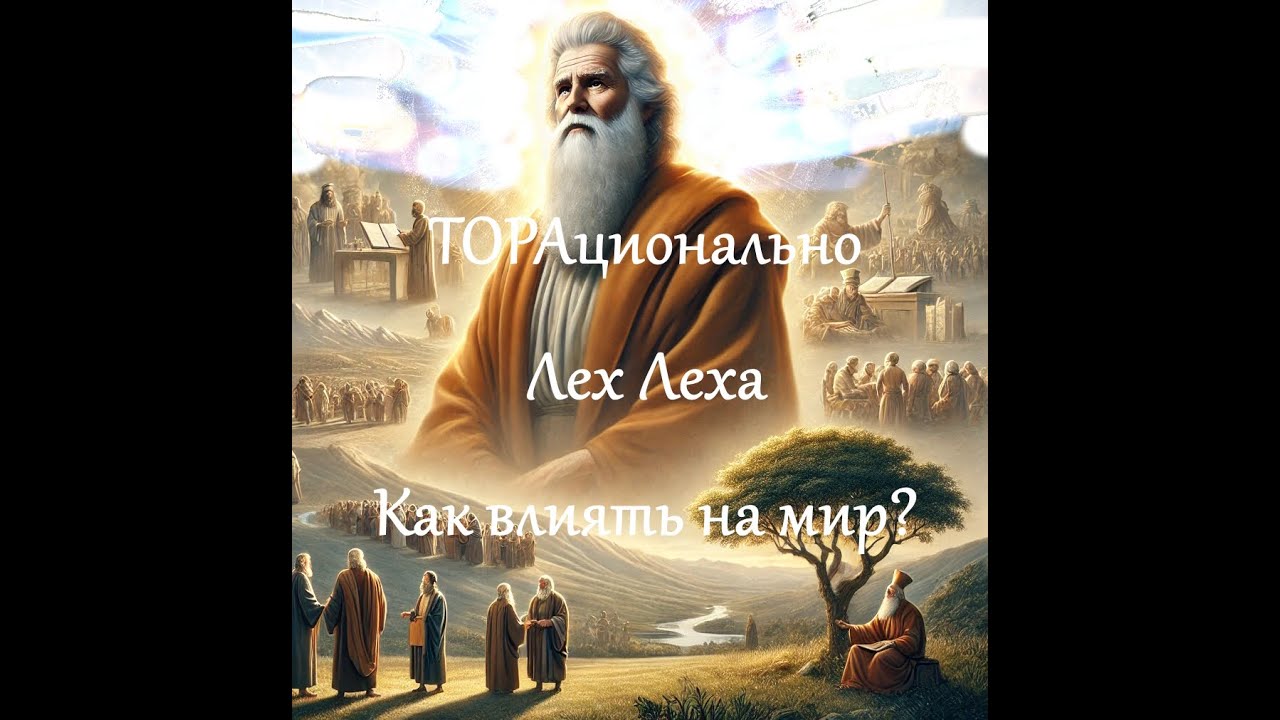 ТОРАционально: Лех Леха - или Как влиять на мир?
