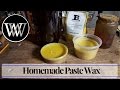 How-to Make Paste Wax For a Hand Tool woodworking finish - Beeswax and Linseed Oil