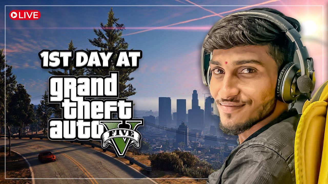 Sujit Rathod First Ever GTA 5 Live Stream | Sujit Rathod Official - YouTube
