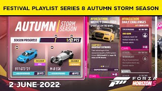 Forza Horizon 5 - สอนทำเควส Festival Playlist [ Autumn Storm Season ] Series 8
