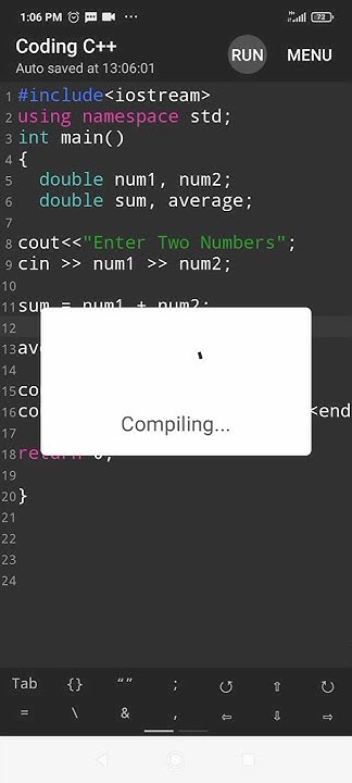 C++ program to find sum and average of 2 numbers || #shorts - YouTube