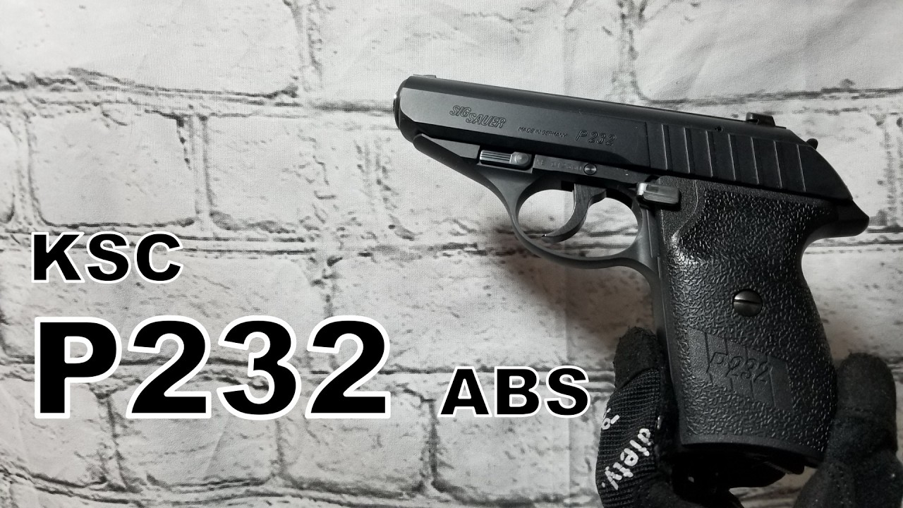 KSC] Fun to use!! Review of the P232 ABS - YouTube