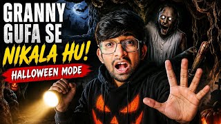  Granny Halloween Mod 🎃 Scary Escape Challenge || Horror Gameplay in Hindi 😱#granny  screenshot 3