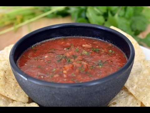 Restaurant Style Salsa Recipe | How To Make Basic Salsa | SyS