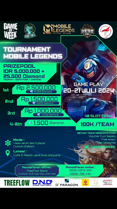 TOURNAMENT MOBILE LEGENDS OFFLINE !       @restysalvador25 @MobileLegends5v5MOBA