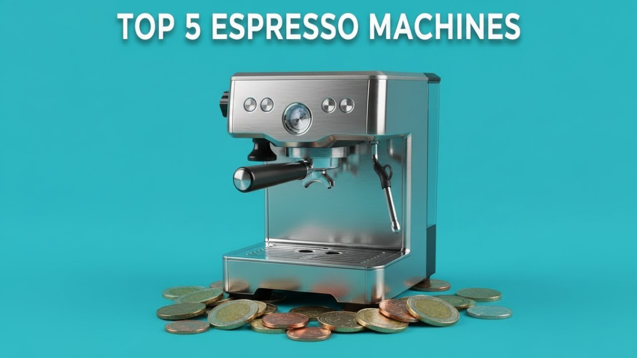 ✅ Топ-5 лучших эспрессо-машин для начинающих домашних бариста в 2025 году