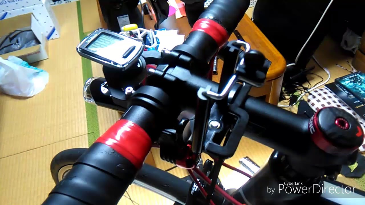ロードバイク スマホホルダーを自作してみた 合計金額４３２円 Youtube