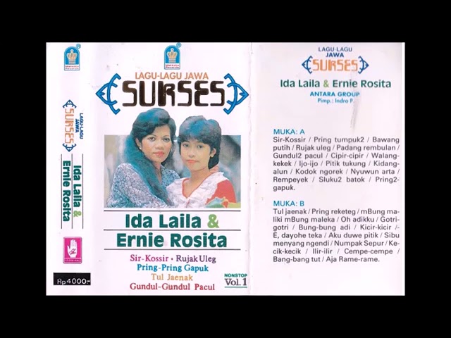 Ida Laila u0026 Ernie Rosita - Lagu Lagu Jawa Sukses - Vol 1/  Songs Indonesian Javanese  [1995] class=