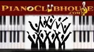 ♫ C Major: ADVANCED Congregational Song Pattern (piano tutorial lesson)