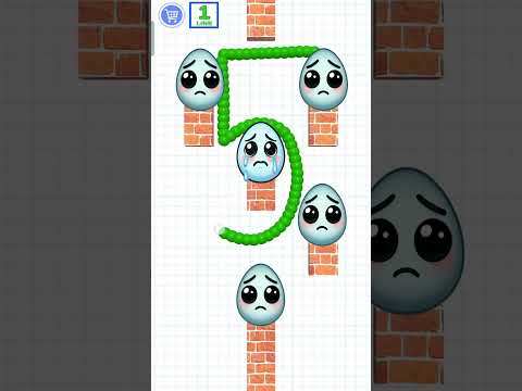 NÚMERO 5 / NUMBER 5 in Draw to Smash #números #brainteasers #numbers #artpuzzlegame