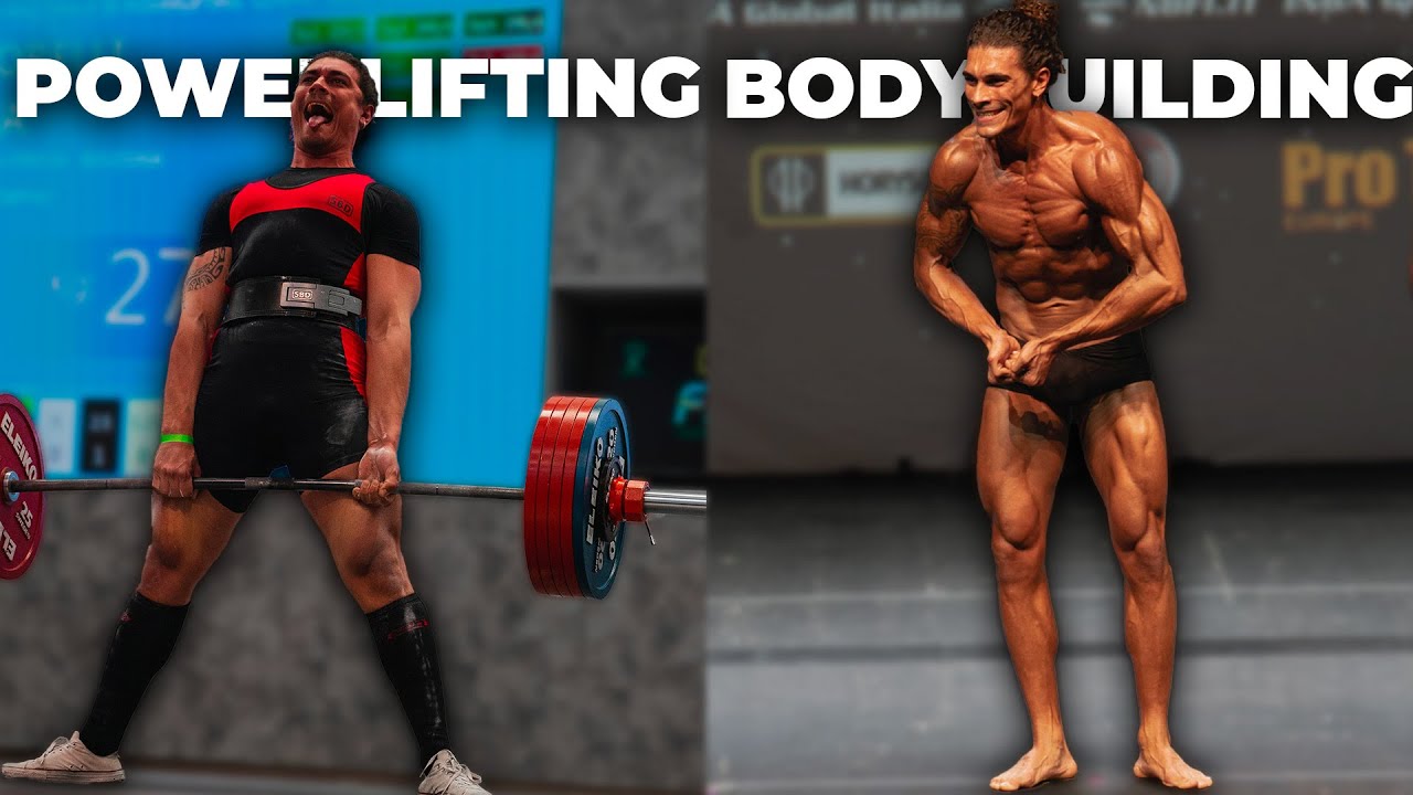 POWERLIFTING vs BODYBUILDING YouTube