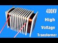 How to make high voltage transformer 400KV