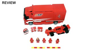 This is my review of lego set 8185 - ferrari truck... website:
http://www.klokriecher.de/ facebook:
http://www.facebook.com/pages/klokriecher/380944905...