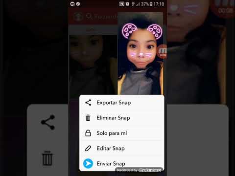 Como Guardar Una Foto De Snapchat En Galeria Youtube