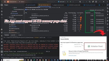 How fix "Your app must support 16 KB memory page sizes" for Flutter [Full-Stack Update 2026]