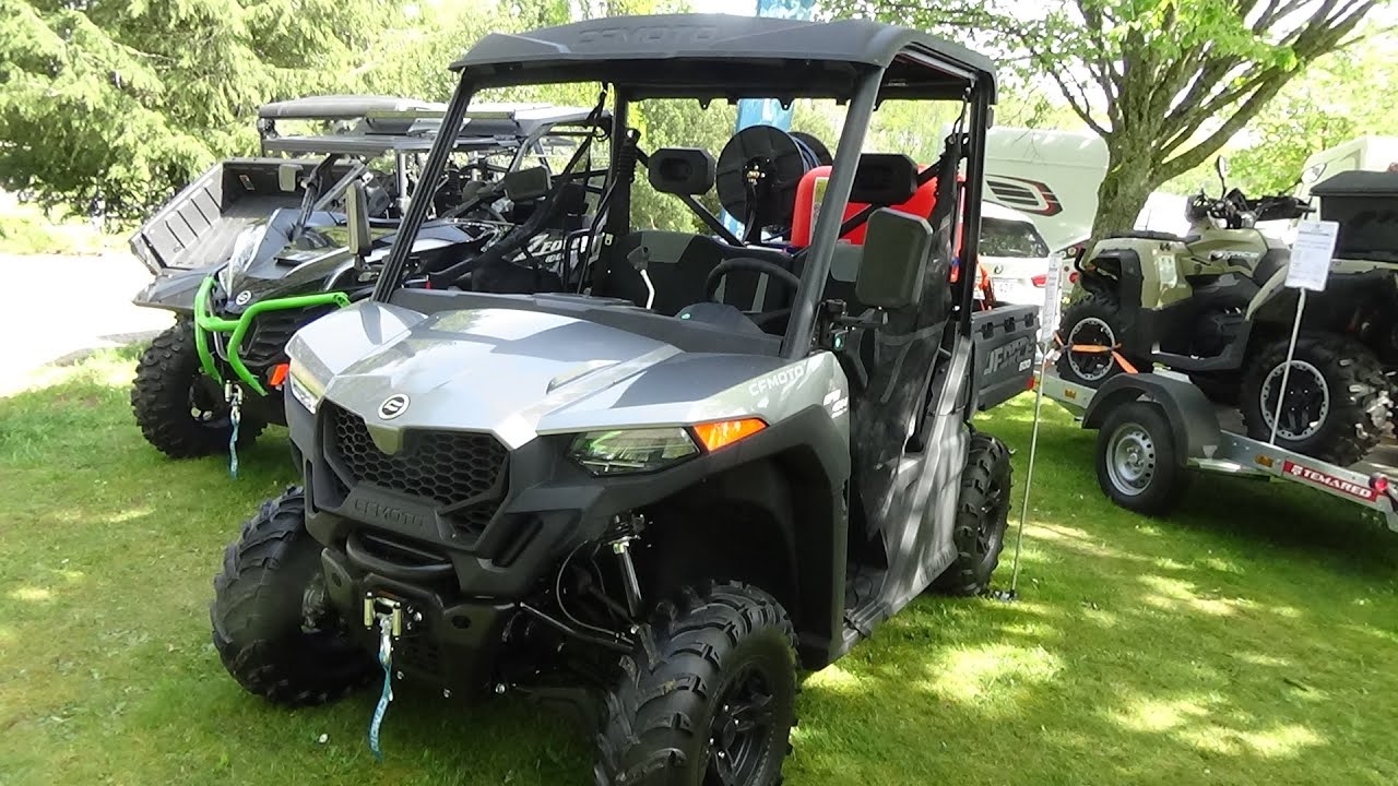 2024 CFMoto UForce 600 DLX EPS 4x4 LOF - Exterior + Interior - Caravan + Automobil Show Bexbach 2024