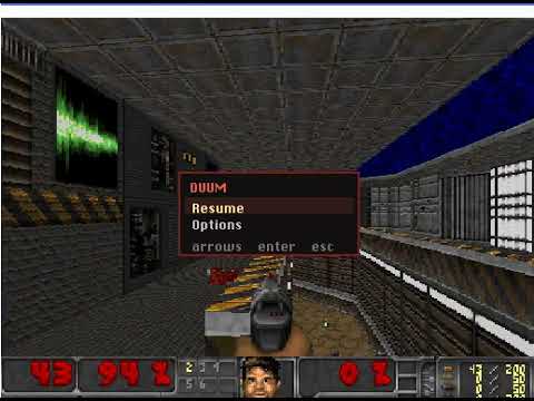 Duum: a Doom engine written in Python, running inside a from-scratch OS