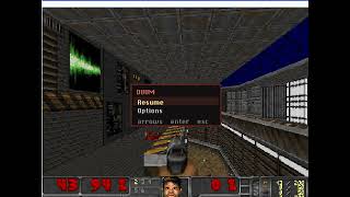 Duum: a Doom engine written in Python, running inside a from-scratch OS