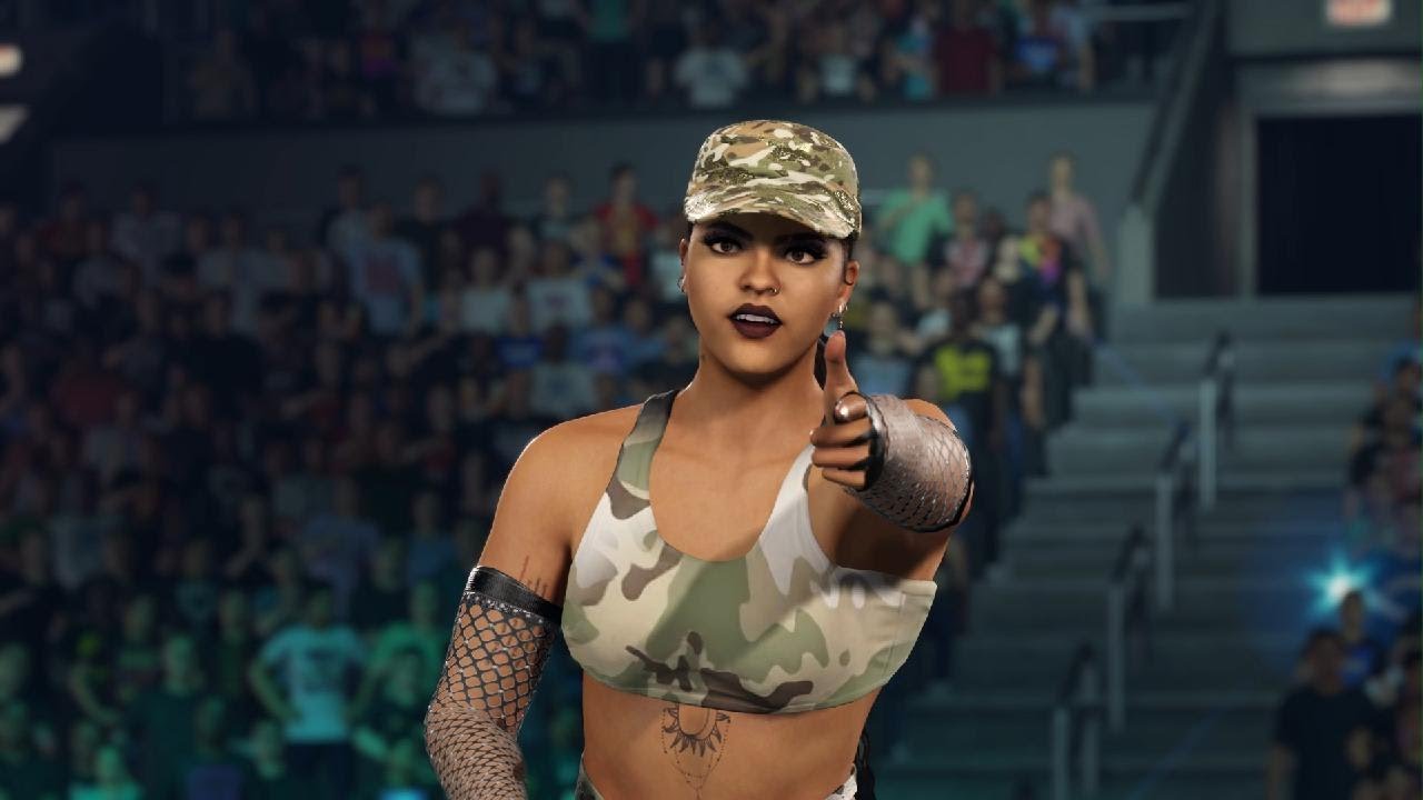 Jaida Parker vs. Chelsea Green with The Secret Hervice WWE Women's US Championship.