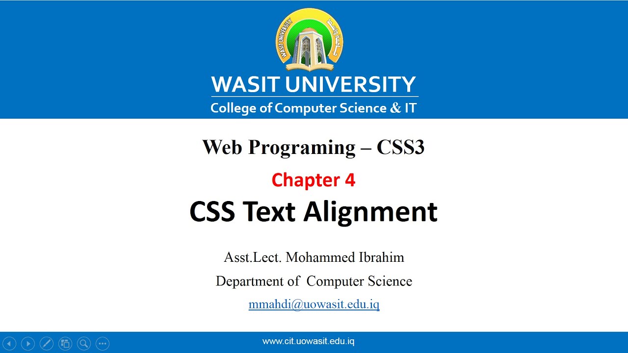 11 CSS Text Alignment - YouTube