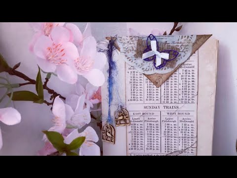 embellissement-junk-journal-#1-|-recycler-ses-rouleaux-de-papier-toilette