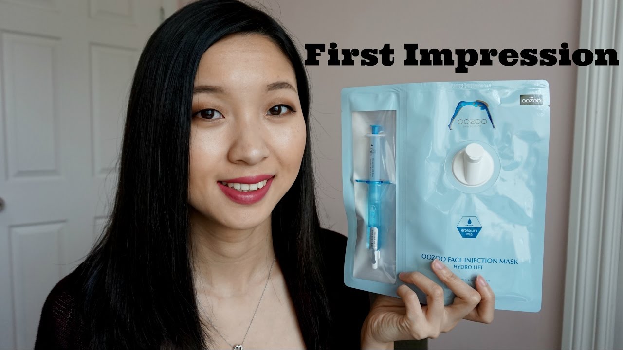 Hydro Injection Mask First Impression Oozoo Face Injection Mask in Hydro Lift ft Face Mask ...