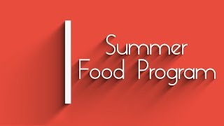 ON | Summer Food Program