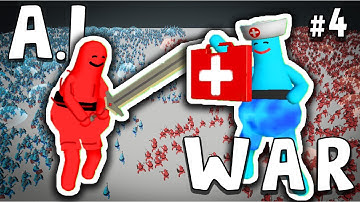 Are A.I Medics useful on the Battlefield? (Deep Reinforcement Learning)