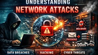 Cybersecurity Basics, |Understanding Network Attacks ,Threat Types & Real-World Examples”
