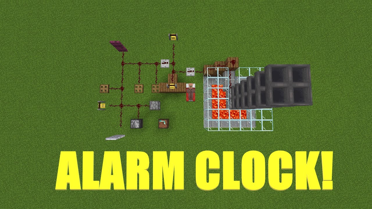 My Alarm Clock in Minecraft YouTube