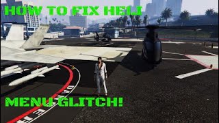 HOW TO FIX THE INTERACTION MENU FOR HELICOPTERS!! THIS IS GOOD!