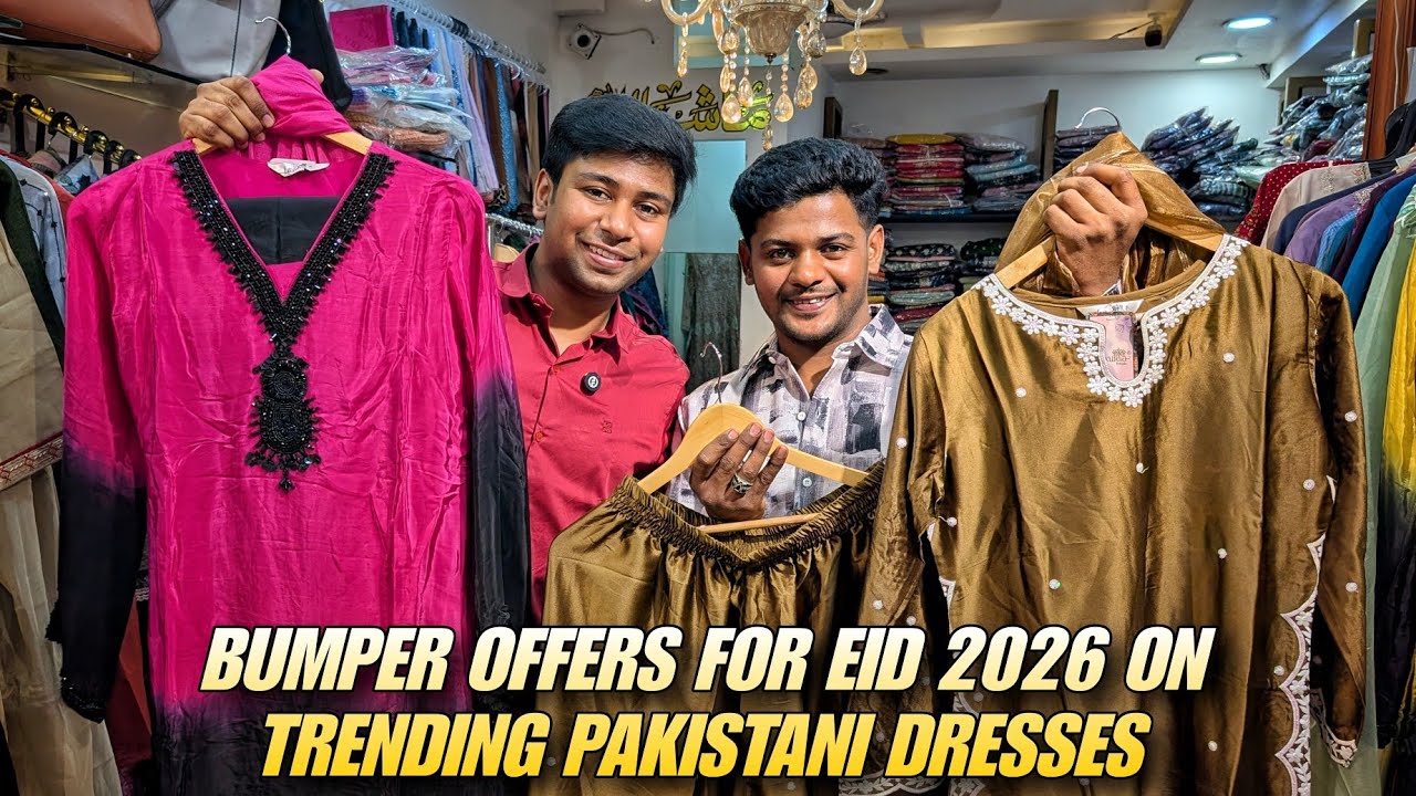 Trending pakistani dresses with upto 70% off for this Eid 2026 by Zaara Design ❤️