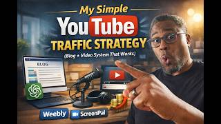 My Simple YouTube Traffic Strategy Blog + Video System That Works
