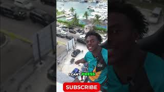 IShowSpeed Ate 1000ft Up Screaming Life's ONE CHANCE, No Replays #shorts