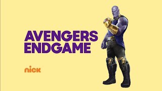 Avengers Endgame En Nickelodeon La Febrero 2023 Totally Real And Rare