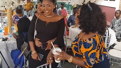See the beautiful dress slay mamas Rock to Iyabo Ojo's party at her multi million naira Lounge