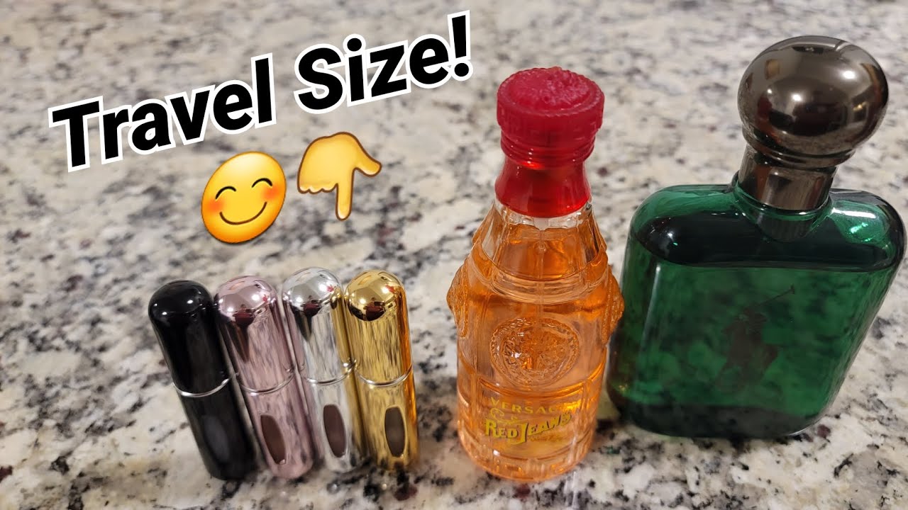 Amazon.com: HOSEH Refillable Perfume Atomizer | 0.17oz/ 5ml Mini Perfume  bottle | Luxury Leak-proof TSA Approved Fragrance Atomizer | Pocket size  mini perfume bottle for travel & small handbag : Beauty &