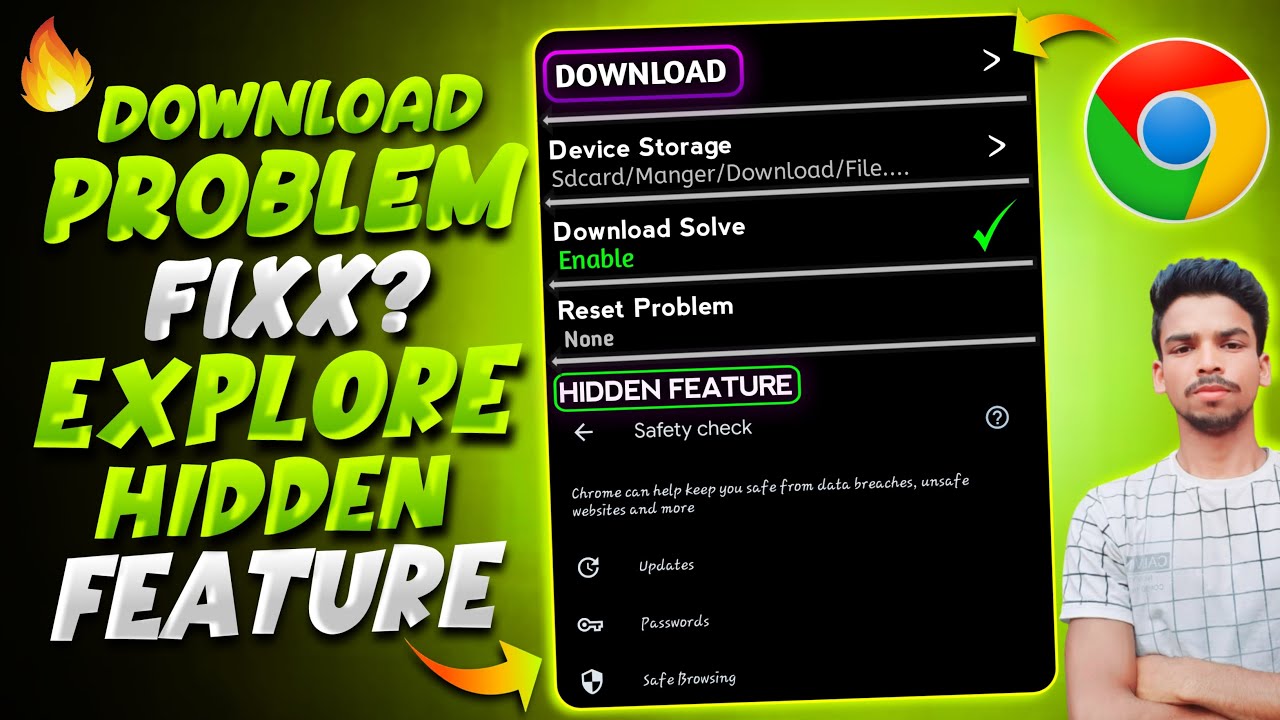 How To Fixx Download Problem On Google Chrome 2023||Explore Hidden ...