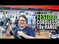 Festool 18v Cordless Range Showcase Festool 18v Cordless Range Showcase