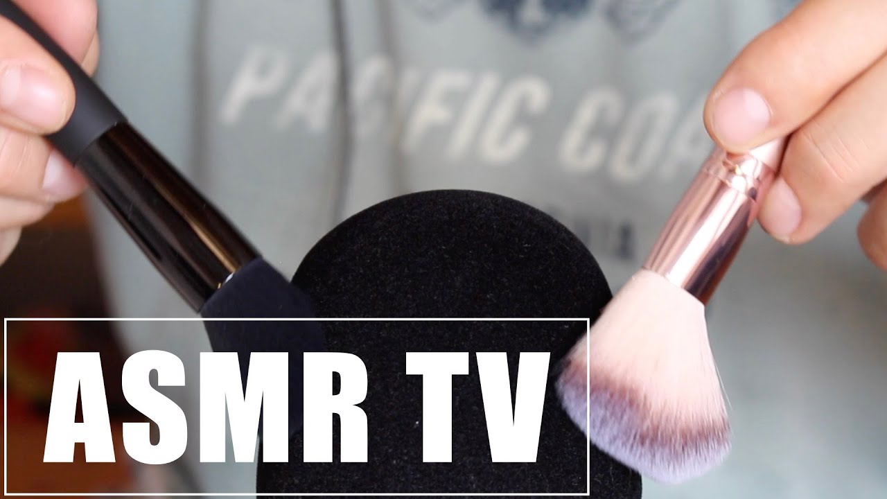 (No Talking) ASMR Microphone Brushing, relaxing sounds for sleep and ...