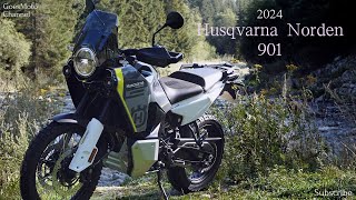 Даем волю острым ощущениям — лучший приключенческий мотоцикл: Husqvarna Norden 901 2024 года