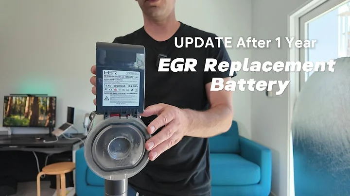 UPDATE After 1 Year of Use! EGR Battery Battery Replacement For Dyson V7 Vacuum