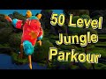 50 Level Jungle Parkour / Fortnite Creative / Code : 8200-6410-3740