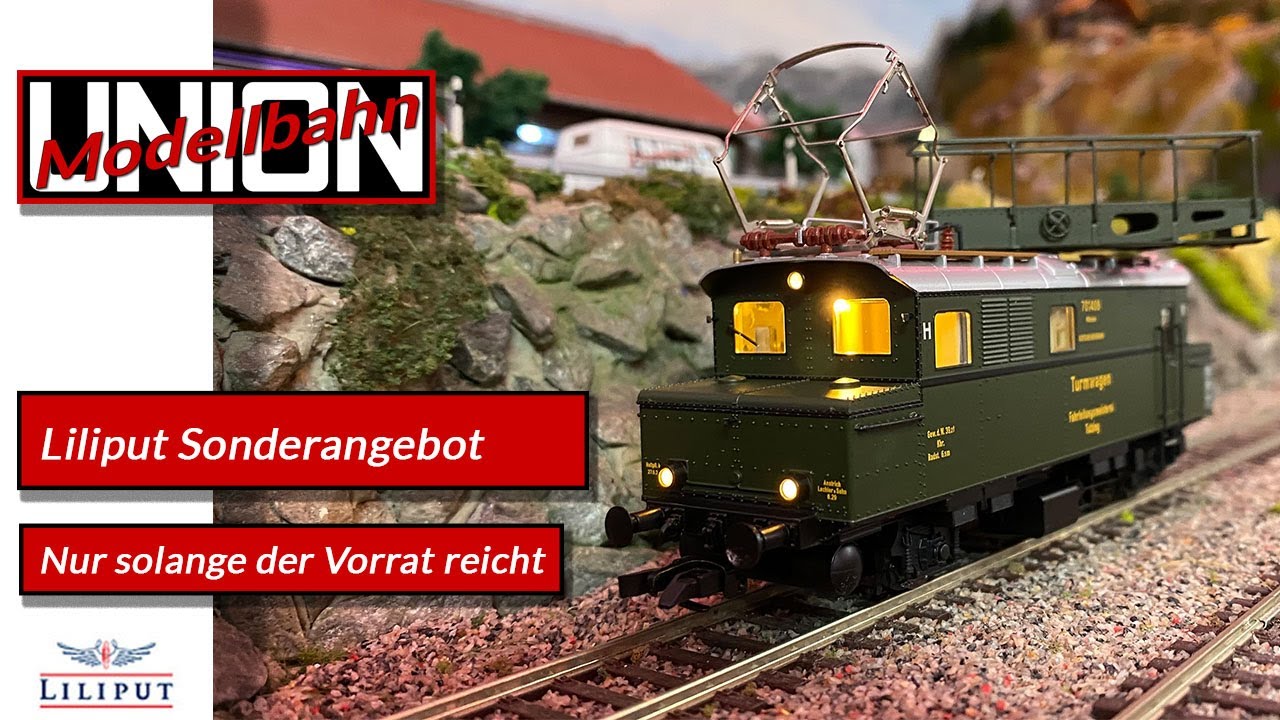Liliput Akku-Turmtriebwagen 701 408 DRG - Sonderangebot - Spur H0 1:87 - von uns mit Sound