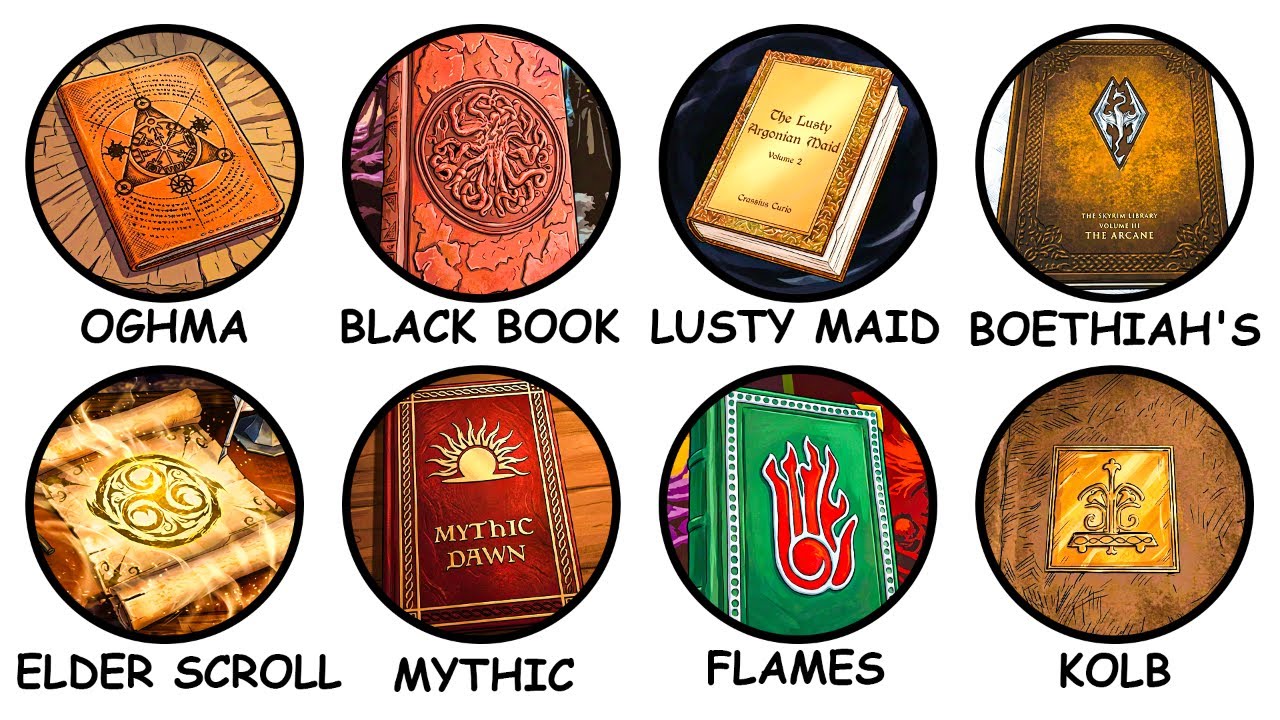 EVERY Single Book In Skyrim Explained
