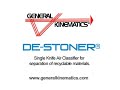 Single Knife De-Stoner® Air Classifier - General Kinematics