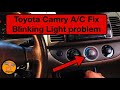 Toyota Ac fix Light Blinking Fix Viral
