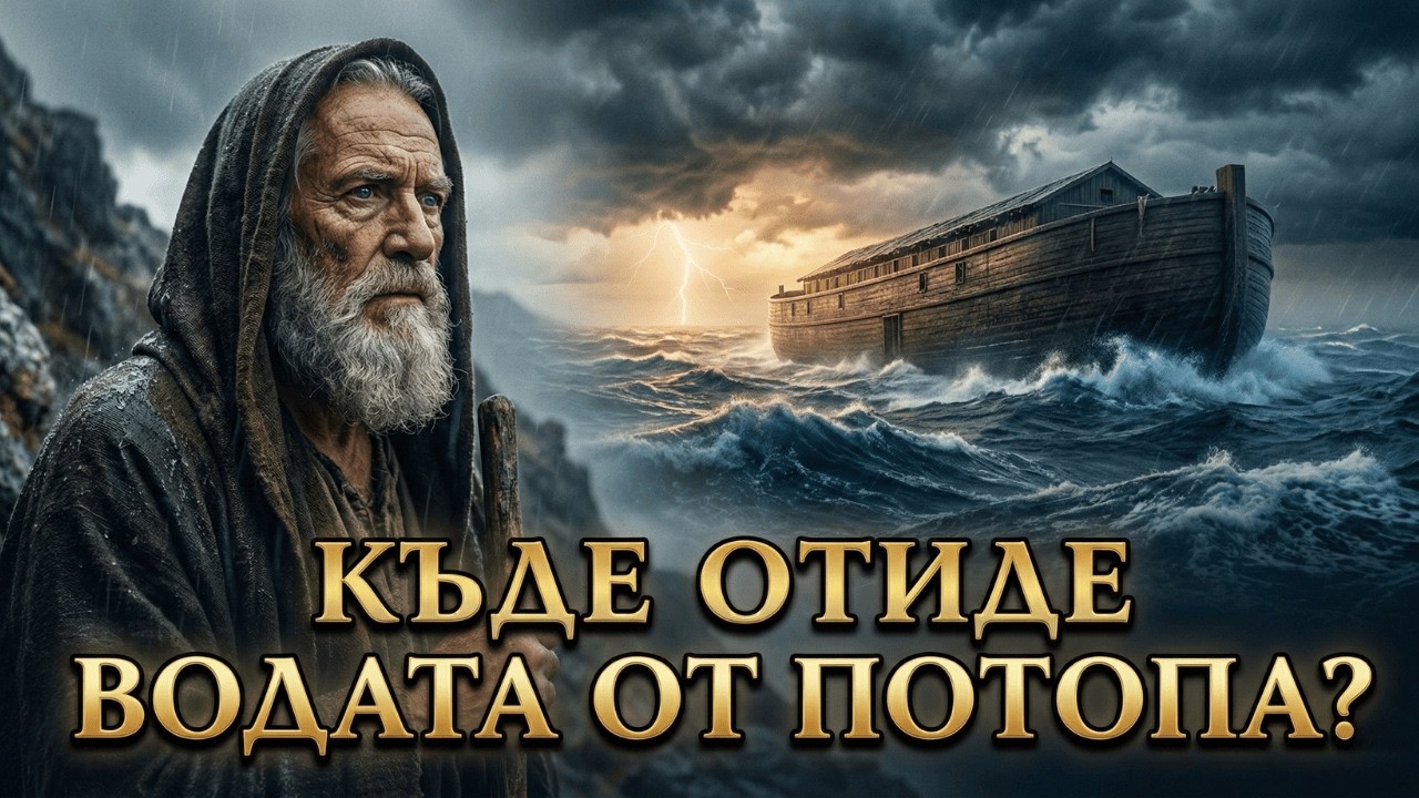 Къде Изчезна Водата от Потопа? Науката Мълчи, но Библията Отговаря!